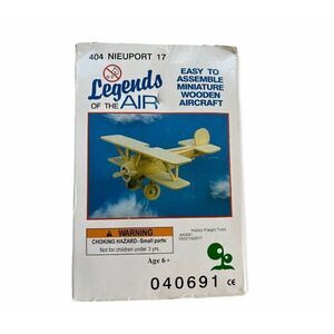 Legends of the Air Wooden Aircraft Curtiss Goshawk Build Neiuport